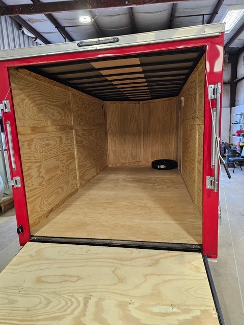 Trailer before outfitting and installation